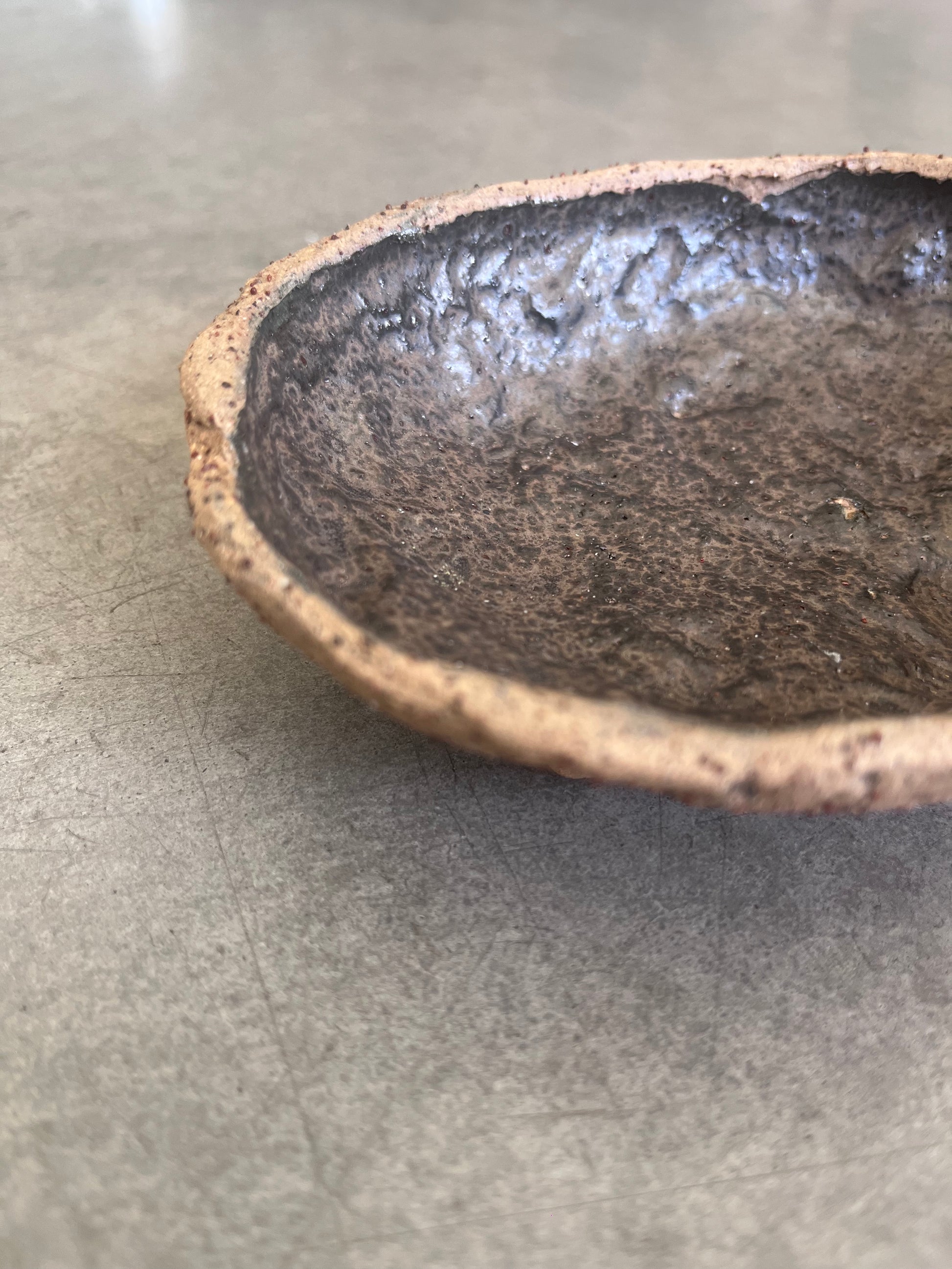 Unearthed ceramics trinket dish by Terra Cruda