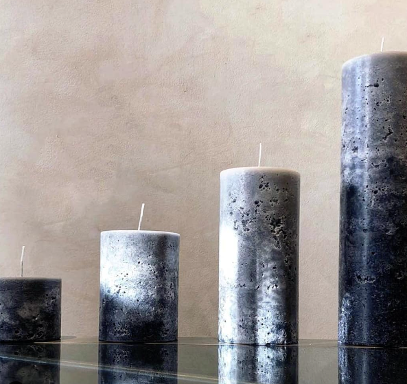 Chapel candles by Terra Cruda