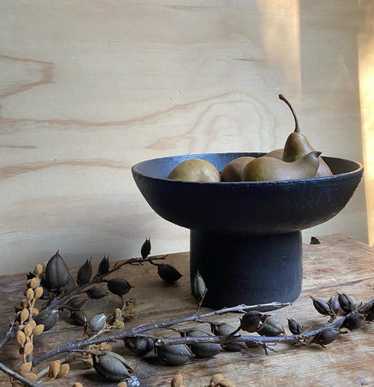 Image of the Sphere Raised Vessel from Terra Cruda's homewares & dining collection