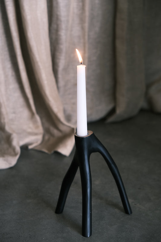 Image of Terra Cruda's Kenya Candle Holder from the Australian homewares collection