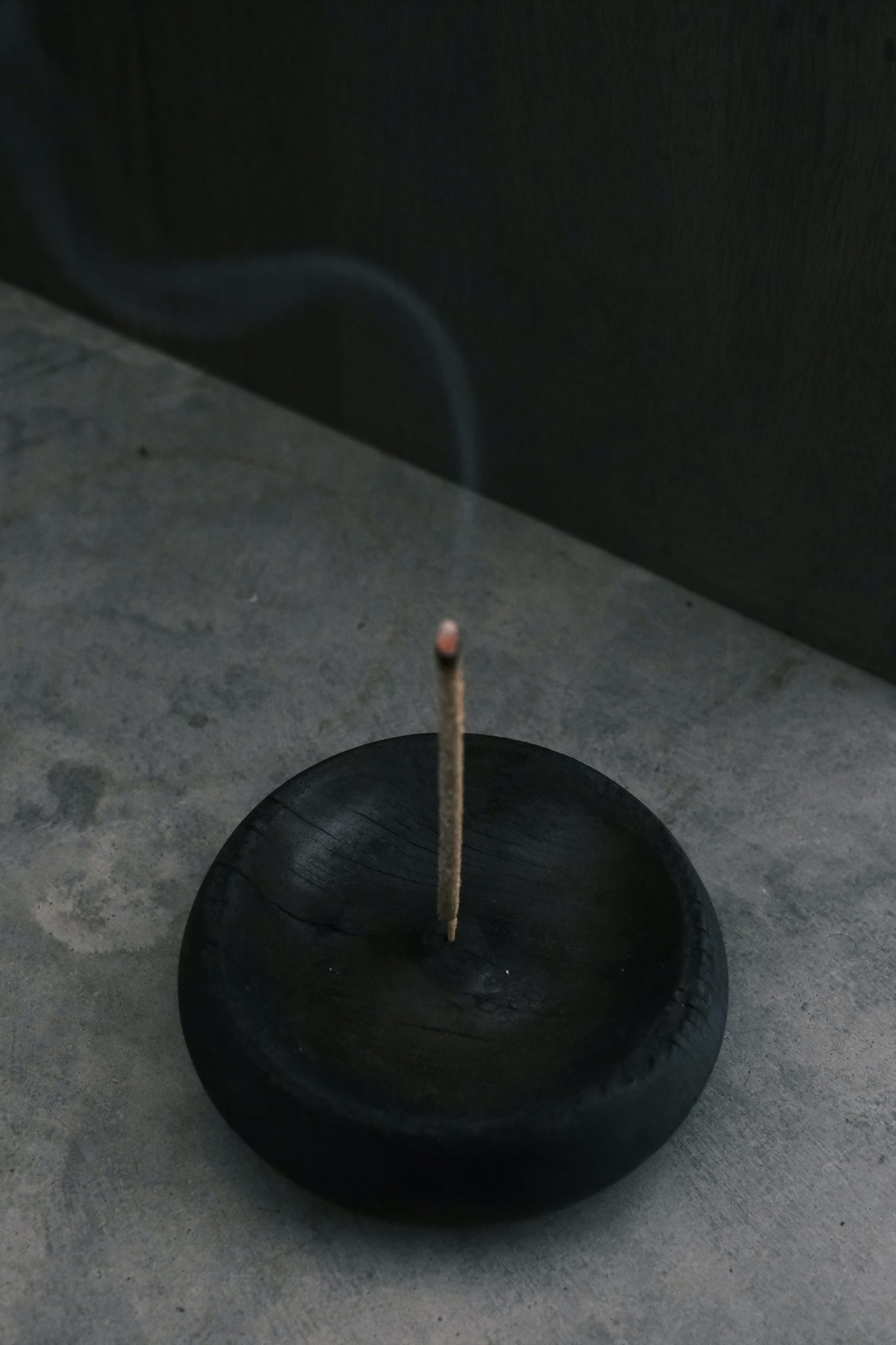 Image of Terra Cruda wooden incense burner